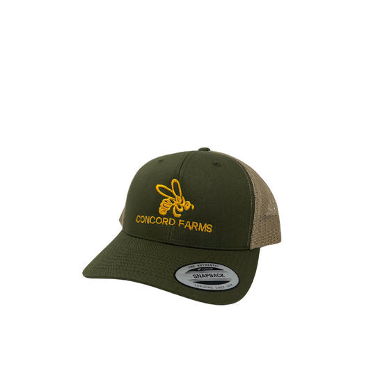 Olive Mesh Baseball Hat