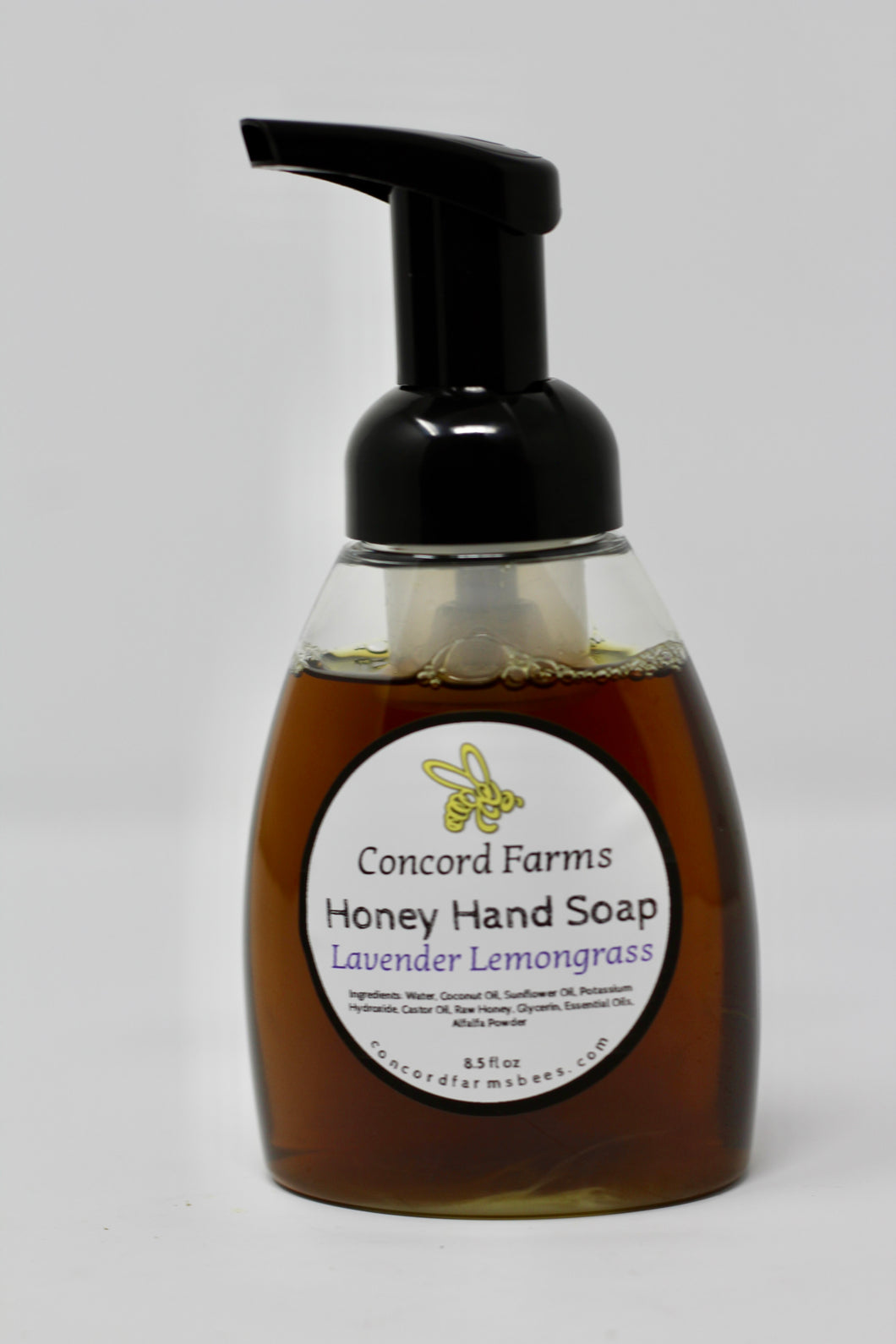 Honey Hand Soap Lavender Lemongrass