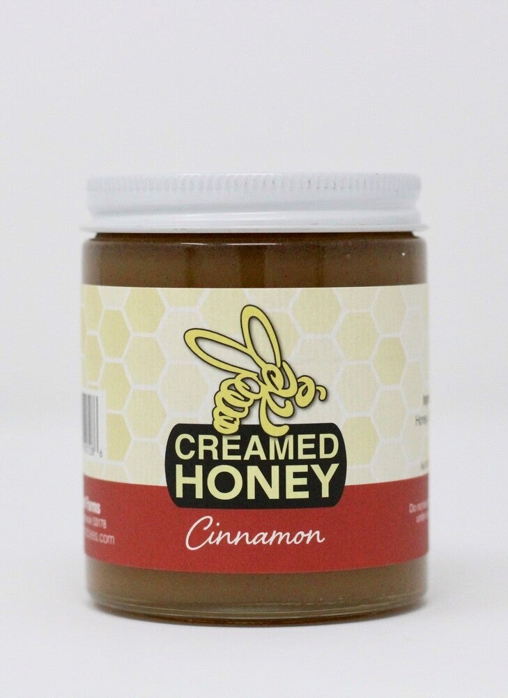 8 oz Cinnamon Creamed Honey